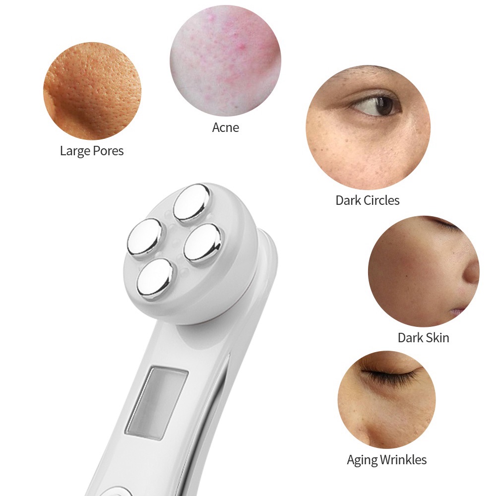 Máy Làm Đẹp EMS Mesotherapy Và RF Tần Số Vô Tuyến Tần Số Vô Tuyến Đèn LED Photon Trẻ Hóa Làn Da