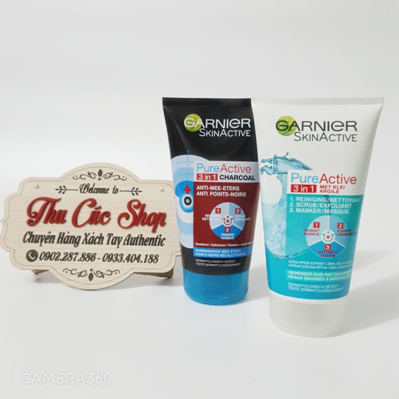 Sữa rửa mặt Garnier [ hàng chuẩn ĐỨC ]