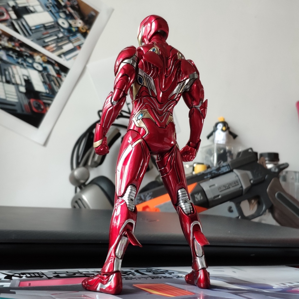 Mô hình Marvel Fantascraft Avengers Infinity War Iron Man Mark 50  Die-Cast 1/12 Action Figure - Hàng chính hãn