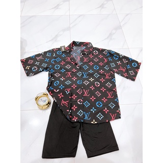 Đồ bộ Mango quần thun lửng