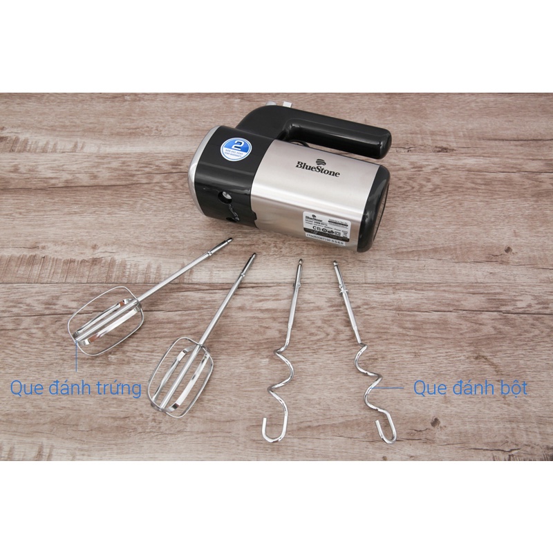 Máy Đánh Trứng Bluestone HMB 6338 , Công Suất 400W,5 Tốc Độ, Bảo hành chính hãng 24 Tháng
