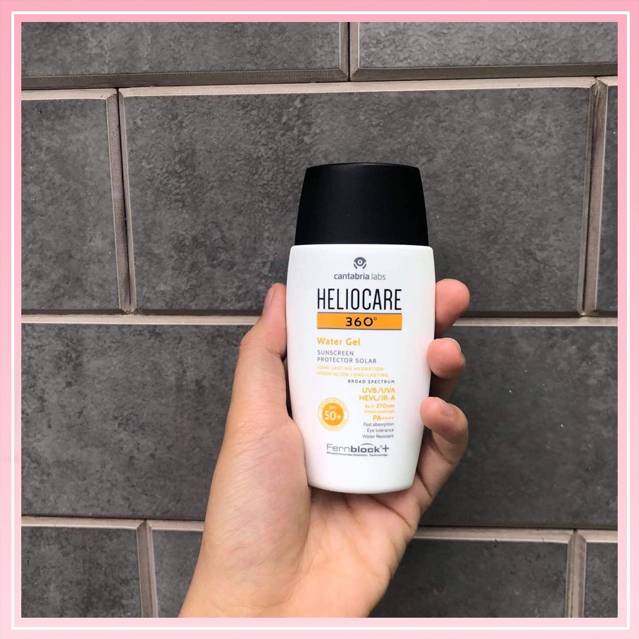Kem Chống Nắng Heliocare 360 Water Gel & Mineral Tolerance Fluid & Pigment Solution Fluid SPF 50++