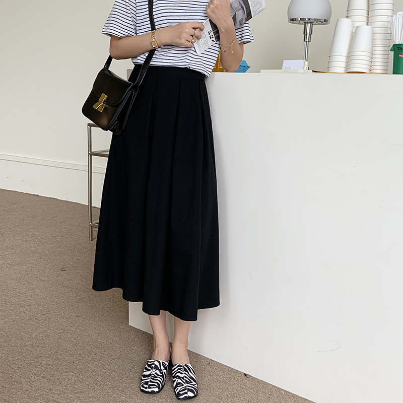 Chân Váy Dài Màu Trơn Thời Trang Hàn Quốc 43114 | BigBuy360 - bigbuy360.vn