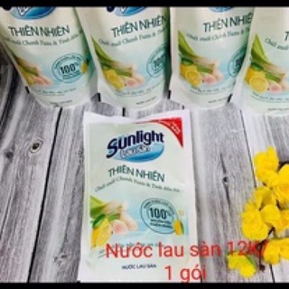 Nước lau sàn sunlight hương chanh xả túi 700ml