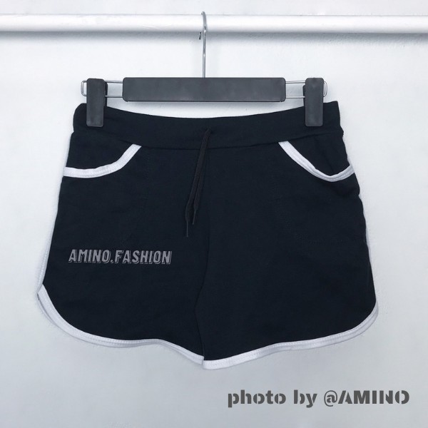 Quần đùi nữ phối túi sọc chạy viền mặc nhà, tập GYM chất thun cotton mặc mát, thoải mái | BigBuy360 - bigbuy360.vn