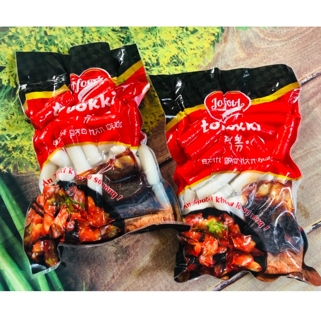 sỉ 5kg bánh gạo tokbokki (bánh gạo xanh)