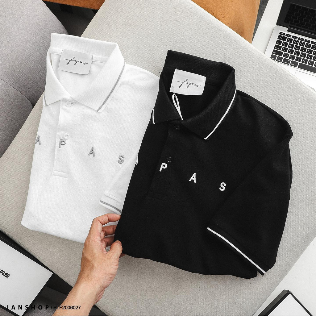 POLO FAPAS CHỮ THÊU