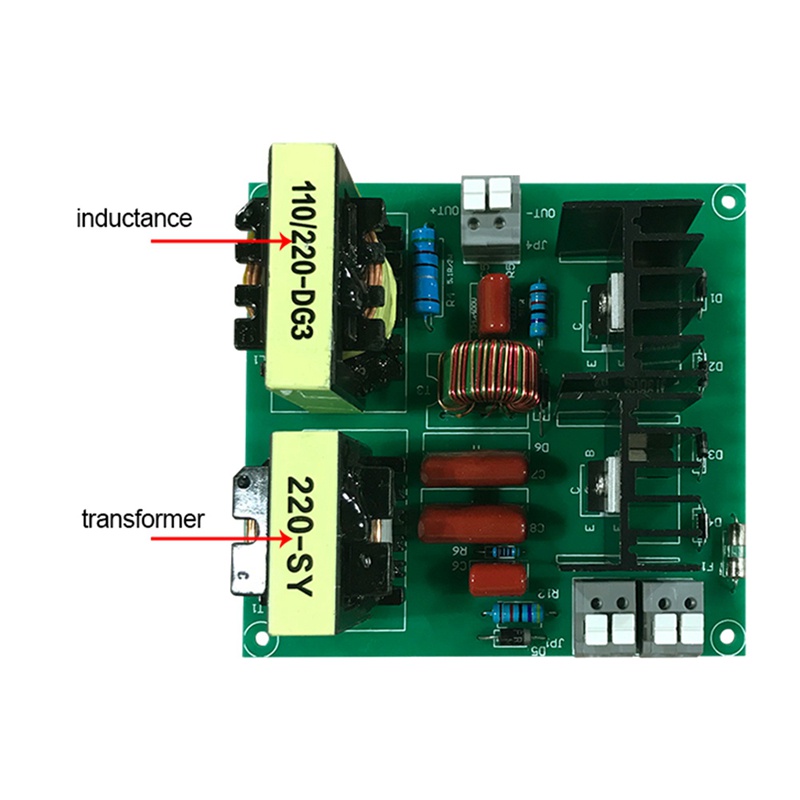 Bảng Mạch Làm Sạch Bằng Sóng Siêu Âm 40KHz 150W Cho Máy Rửa Xe Hơi