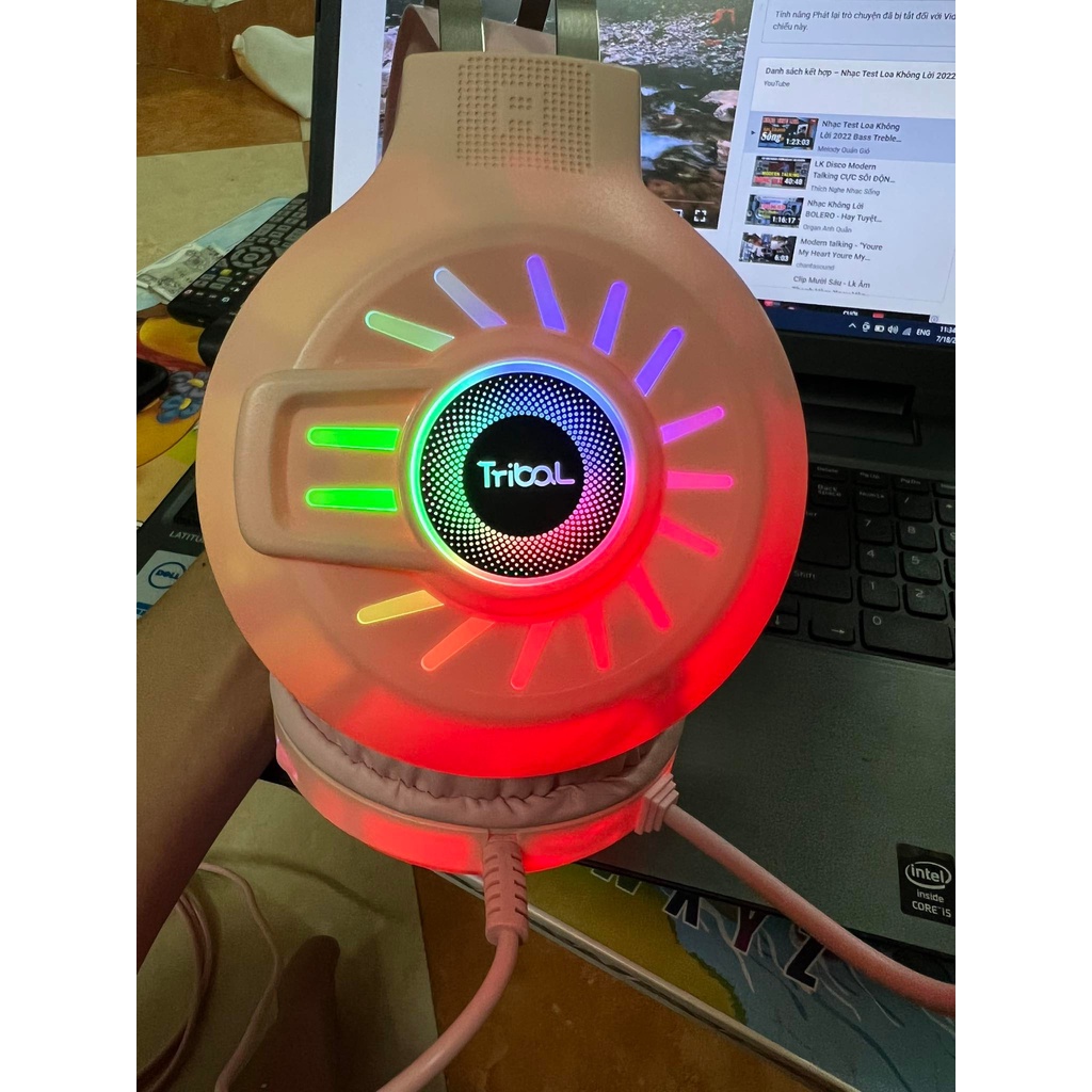 Tai nghe E-Dra EH412 Pro 7.1 Led RGB  BH 24 Tháng