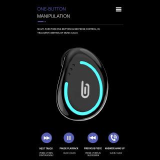 Tai Nghe Bluetooth 5.0 Không Dây Mini Có Mic