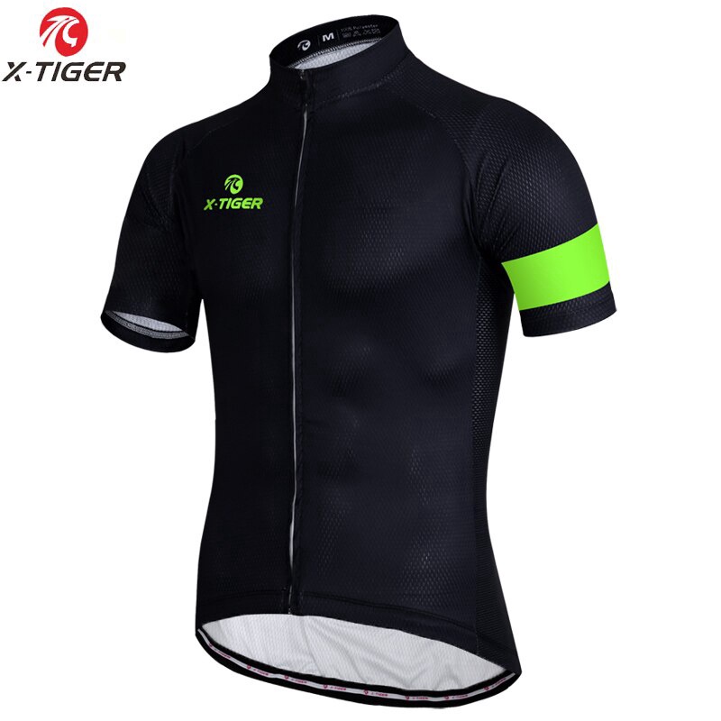 Áo Jersey Đạp Xe Thể Thao X-TIGER Bằng Polyester 100% Chống Tia UV Cho Nam