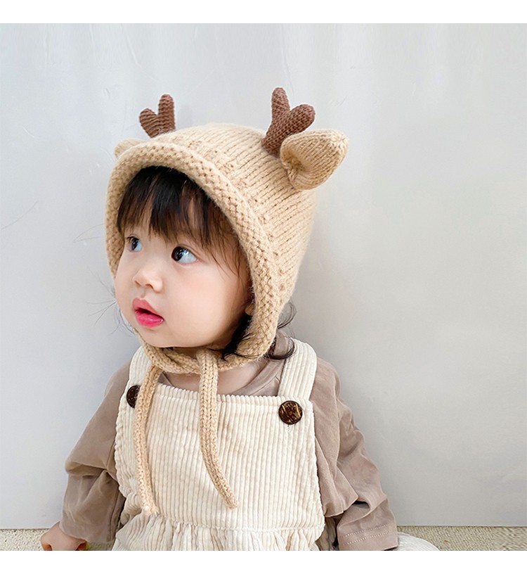 Mũ Lông Giữ Ấm Tai Siêu Dễ Thương Cho Bé Gái