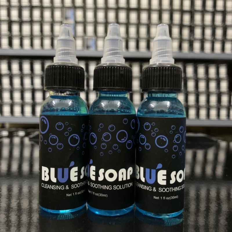 Dung dịch vệ sinh hình xăm blue soap 1oz
