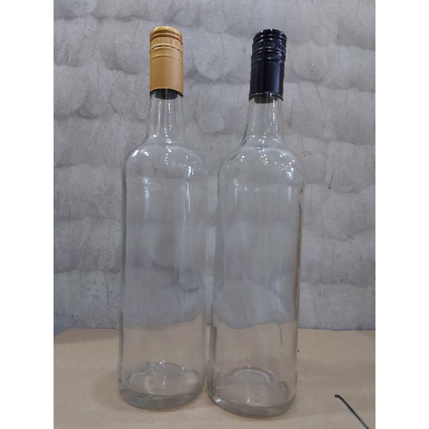 SET 3 - 6 CHAI THỦY TINH TRONG SUỐT 750ML / NẮP NHÔM VẶN