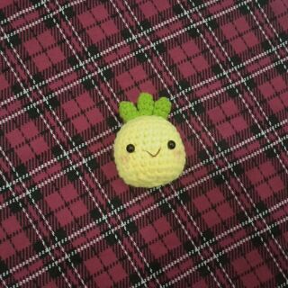 Móc khóa len trái dứa nhỏ 🍍