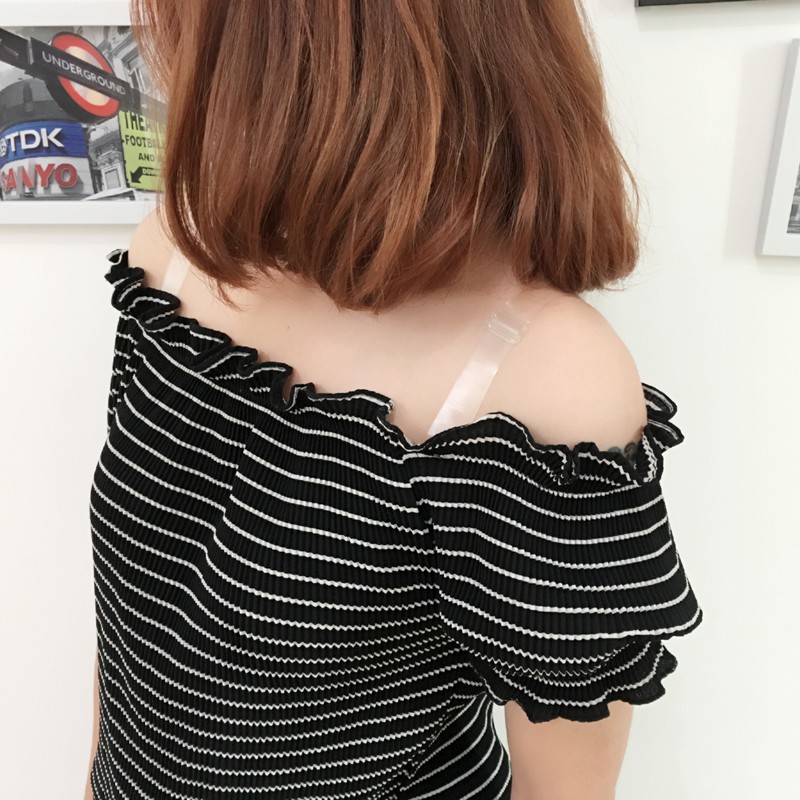 Dây Áo Lót Trong, Dây Áo Lót Trong suốt Hàn Quốc Nhựa Dẻo Siêu Dai Siêu Bền Dành Cho Chị Em Diện Đồ Quyến Rũ