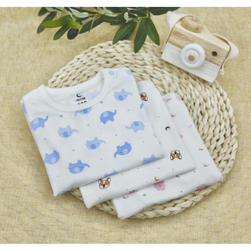 Bộ Cộc Tay Cài Vai Petit Moon M2 • 6-9M 9-12M 12-18M 18-24M • Choding Home