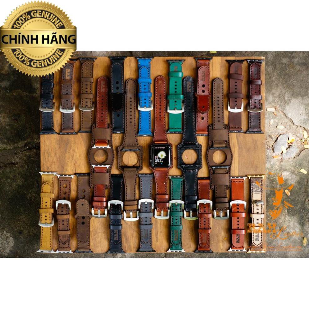 (TẶNG KHÓA + CÂY THAY DÂY + 2 CHỐT) Tổng hợp dây đồng hồ Apple Watch của RAM Leather .