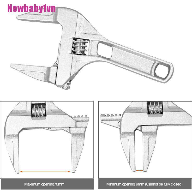 Cờ Lê Hàm Rộng 6-68mm Có Thể Điều Chỉnh Hỗ Trợ Sửa Chữa