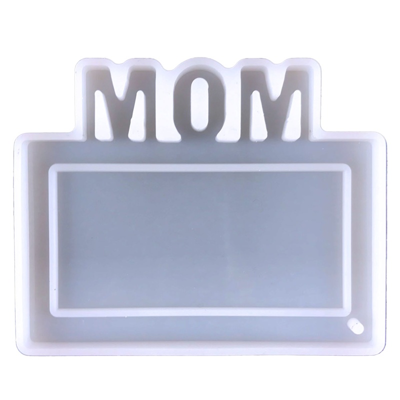 Khuôn Silicone Làm Móc Khóa Nhựa Resin Pha Lê UV Ngày Của Cha