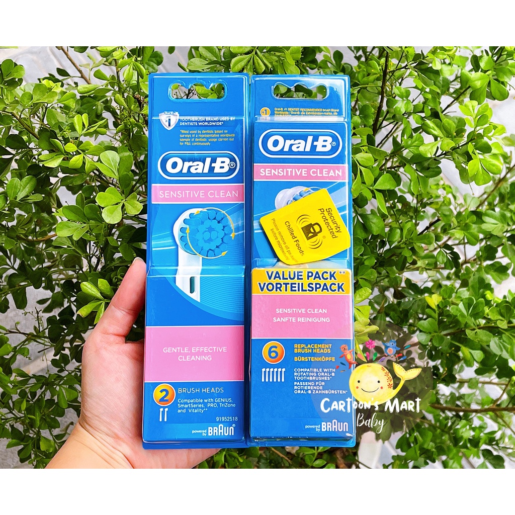 Đầu bàn chải điện Oral-B Braun chính hãng