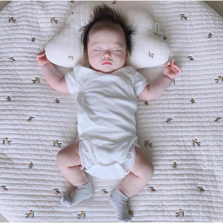 Gối Chống Bẹp Đầu Loại MONONA - Loại Xuất Hàn, Gối Chống Méo Đầu Cho Bé Hình Đám Mây