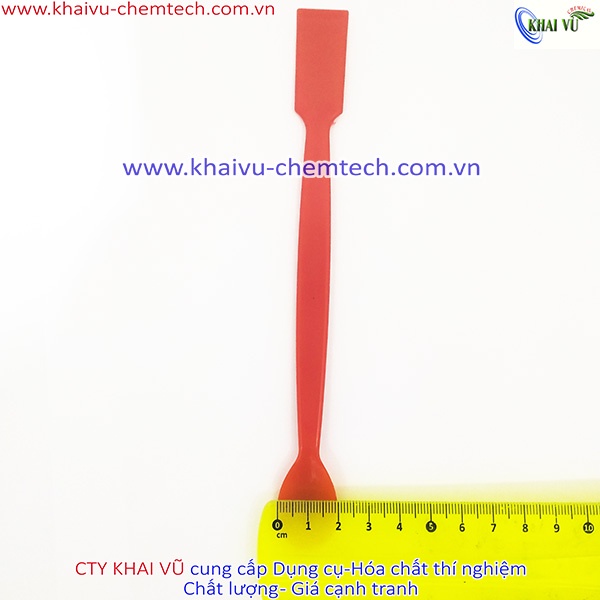 Thìa muỗng cân hóa chất bằng NHỰA đầu tròn đầu dẹt