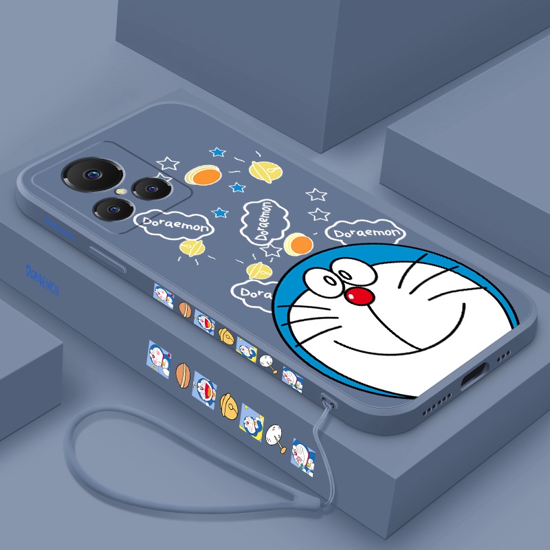 Ốp Điện Thoại tpu Silicon Mềm Hình Doraemon Cho realme GT realme GT neo2 realme GT neo3 realme GT Master realme XT edge