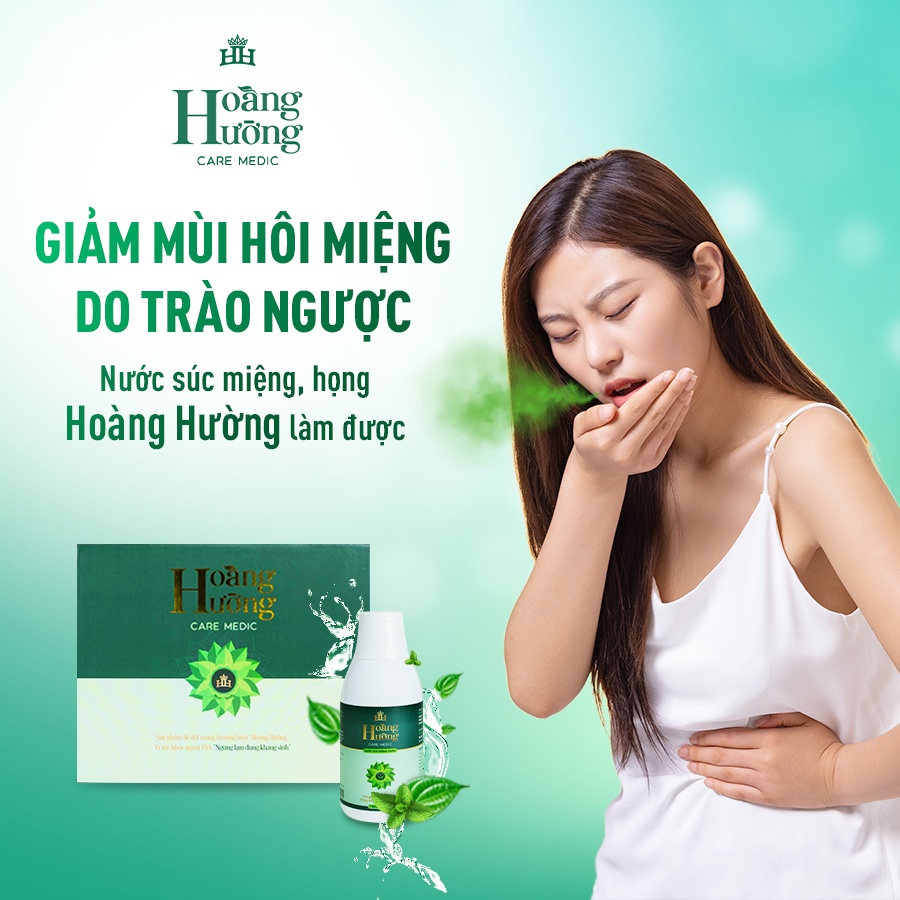Nước Súc Miệng Thơm Miệng Hoàng Hường Care Medic, Trắng Răng, Thơm Miệng,  Ngăn Ngừa Nâu Răng, Kháng Khuẩn
