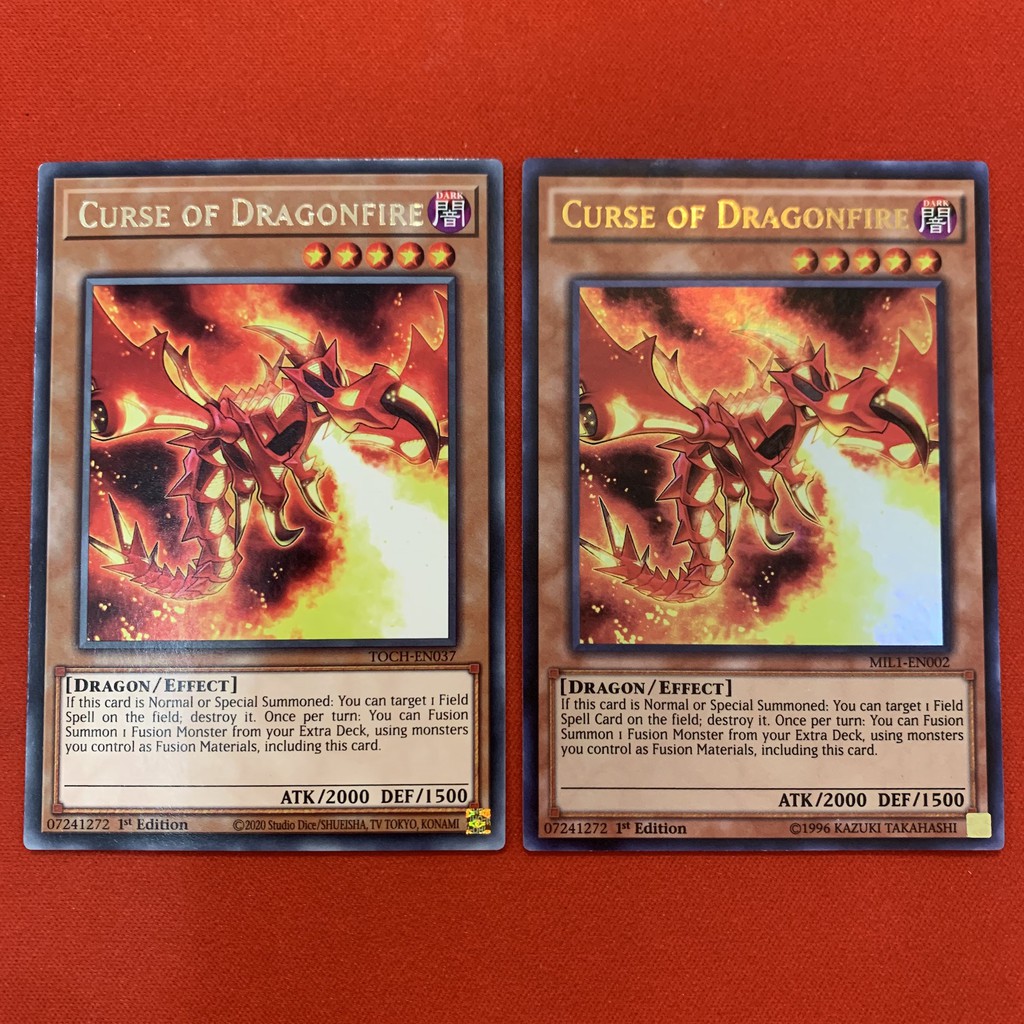 [EN-JP][Thẻ Bài Yugioh Chính Hãng] Curse Of Dragonfire