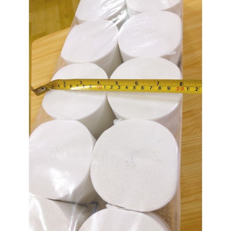 Khăn giấy không lõi Hàn Quốc. 1 cây 10 cuộn hàng đẹp mịn cam kết 100%