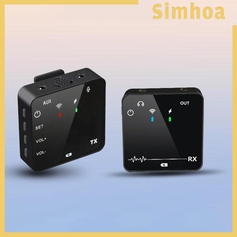 Micro không dây Lavalier với bộ truyền và đầu thu cho điện thoại thông minh