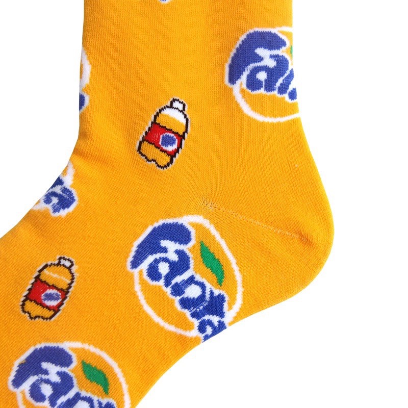 Tất, vớ cao cổ cotton cao cấp chủ để FastFo*od