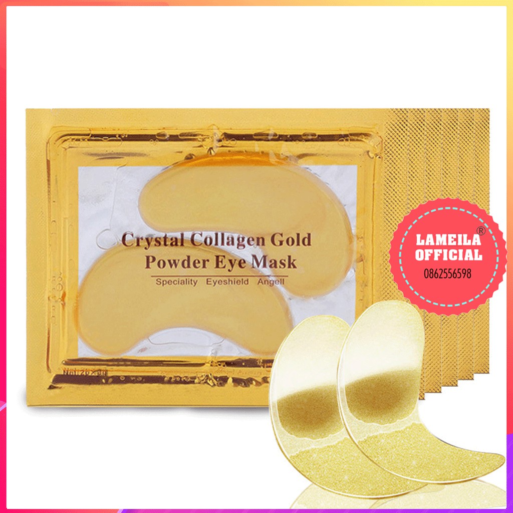 Combo 100 Mặt nạ mắt Collagen Crystal Eyes Cao Cấp giảm quầng thâm