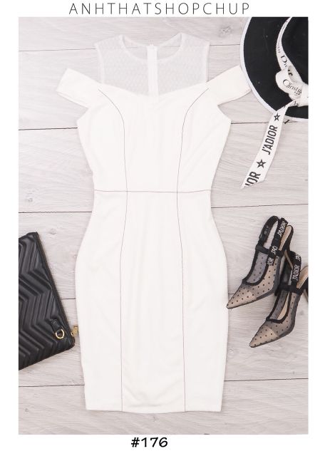 Body phối lưới khoét vai (có 2 màu)