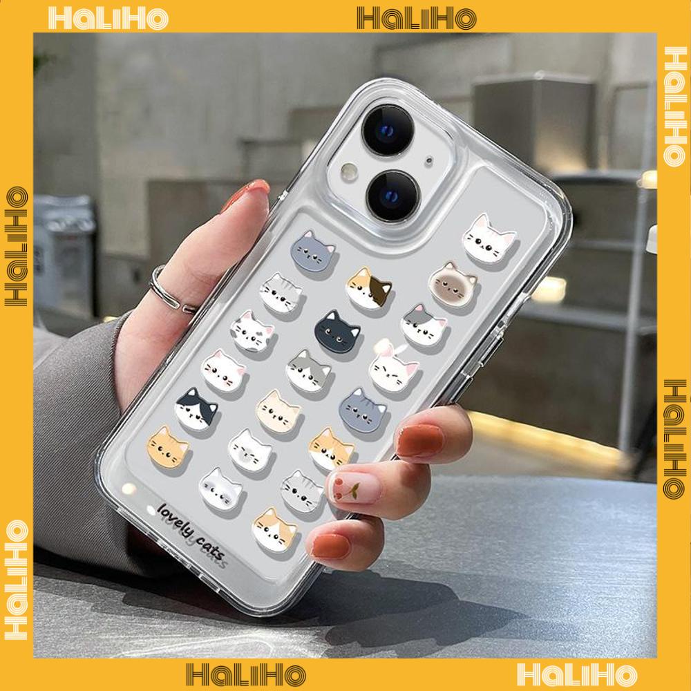 Ốp điện thoại acrylic HD cứng nút kim loại in hình thích hợp cho iPhone 14ProMax 14Plus 13ProMax 12ProMax 11 XR 7Plus