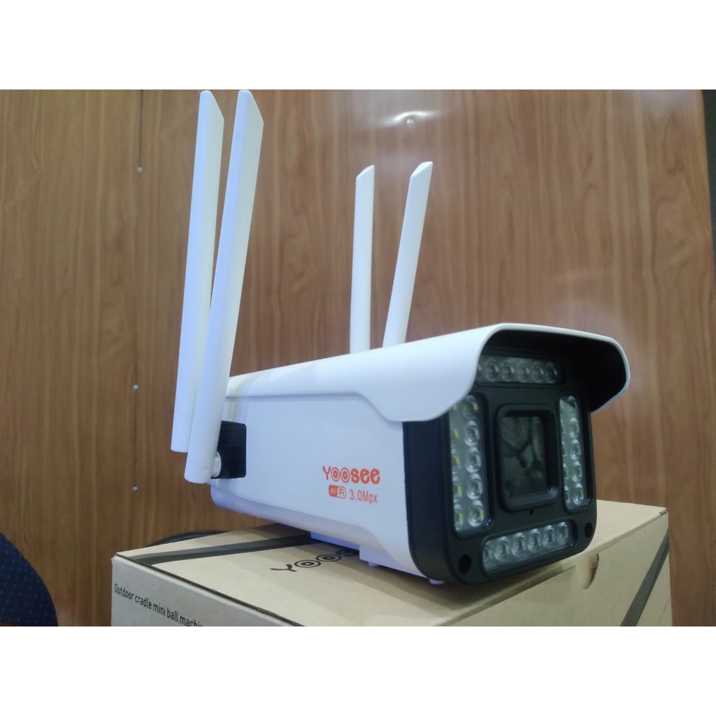[kèm thẻ 32gb 64gb]Camera Yoosee w26s full hd 3.0 4 râu siêu nét 14 đèn hồng ngoại 18 đèn led