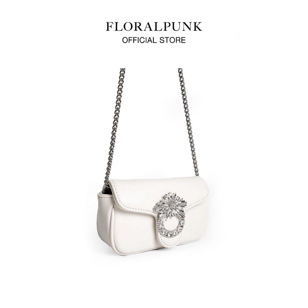 Túi xách Floralpunk Flynn Bag màu trắng