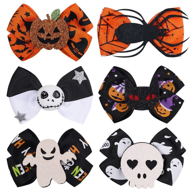 Kẹp Tóc Hình Nón Hóa Trang Halloween Dễ Thương Cho Bé Gái