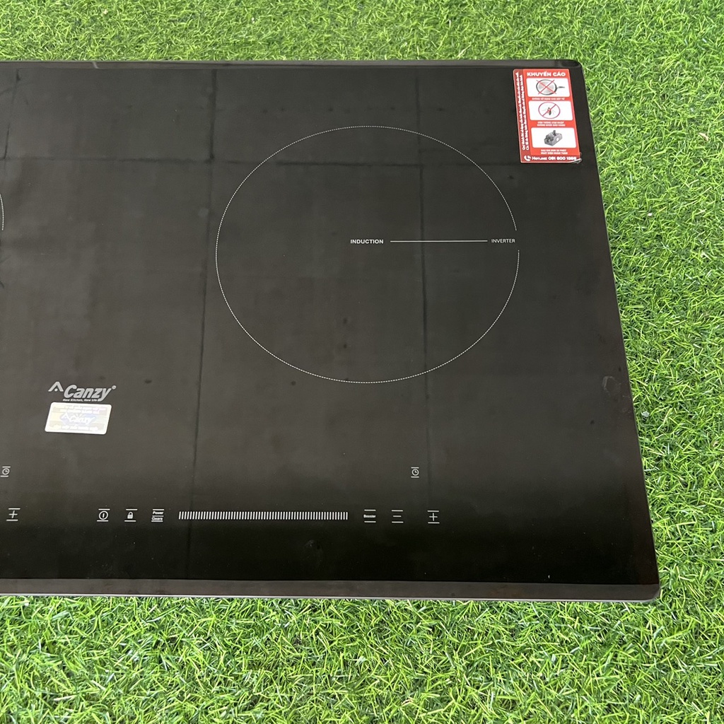 Bếp điện từ, bếp từ đôi Canzy CZ - 06I. Bếp từ Inverter tiết kiệm điện - Bảo hành chính hãng 2 năm - Bếp Thanh Huy