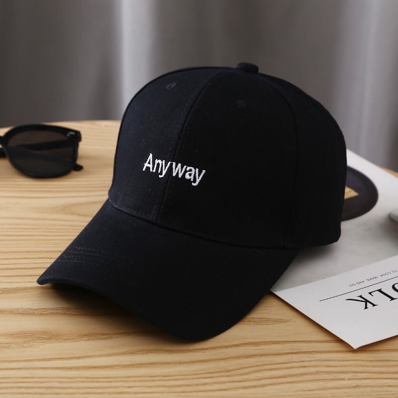 Mũ lưỡi trai nón kết HAZIN thêu chữ Anyway ulzzang unisex phù hợp cho cả nam và nữ nhiều màu