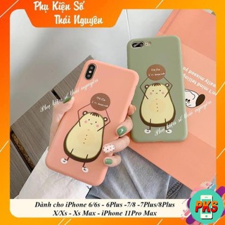 ỐP LƯNG HÌNH THỜI TRANG TRÁI BƠ TPU CHẤT DÀY ĐẸP - ỐP IPHONE DẺO