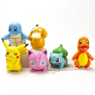 Set 6 Mô Hình Pokemon Dễ Thương pikachu