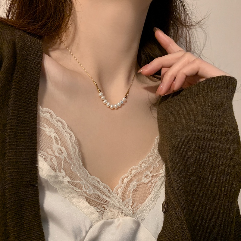 Vòng cổ Ngọc Trai Thiết Kế Thời Trang Sang Trọng Cao Cấp 2022