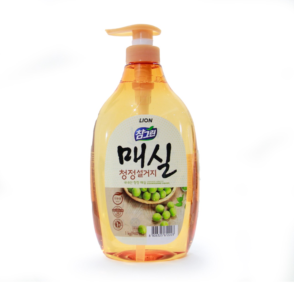Nước Rửa Chén Lion Chiết Xuất Quả Mơ Lion Hàn Quốc 500G - 1L - 1,2L