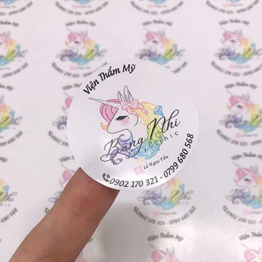 MIỄN PHI THIẾT KẾ 500 TEM/DECAL TRÒN GIÁ RẺ DÁN LY TRÀ SỮA/ SẢN PHẨM/MỸ PHẨM/SHOP ONLINE