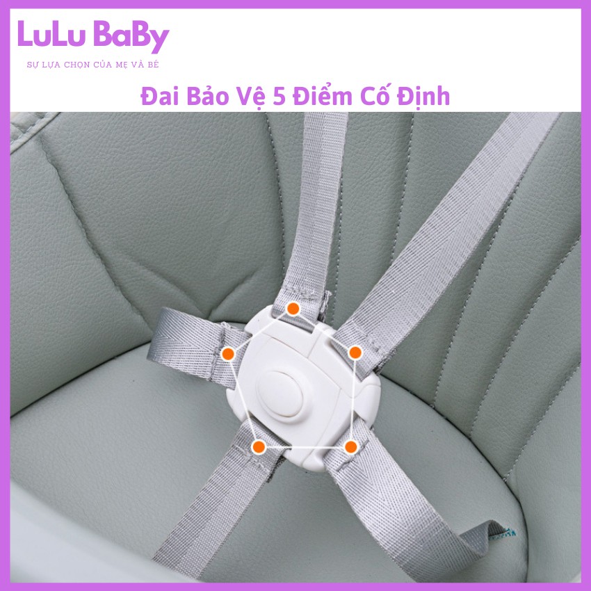 [ FREESHIP ] Ghế Ăn Dặm Chính Hãng Cao Cấp Belly Baby BB102 Dễ Dàng Gấp Gọn Và Thay Đổi Chiều Cao Theo Ý Muốn