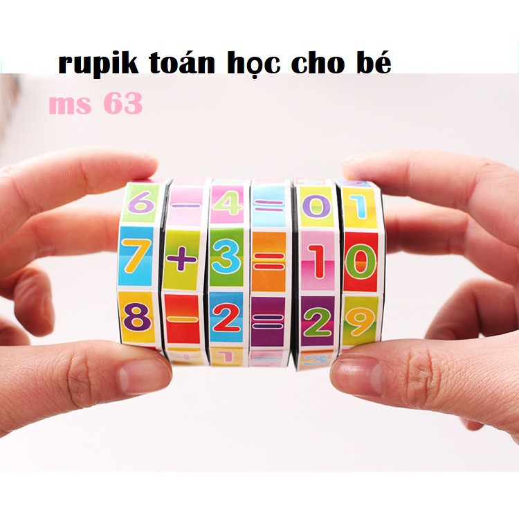 Rubic Toán Học Giúp Bé Tập Làm Phép Tính