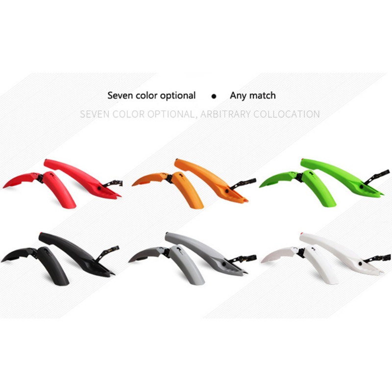 Tấm Chắn Bùn Trước Và Sau Màu Đen / Xanh Dương / Xám / Xanh Lá Chuyên Dụng Cho