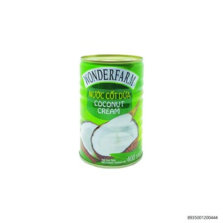 Nước cốt dừa lon Wonderfam 400ml